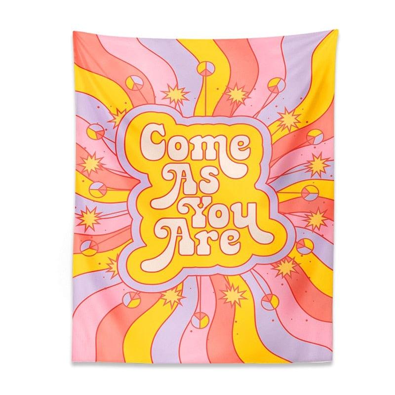 Come As You Are Retro Tapestry - Sickhaus