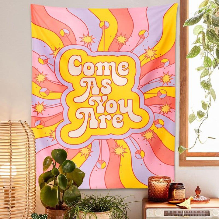 Come As You Are Retro Tapestry - Sickhaus