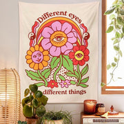 Different Eyes See Different Things Tapestry - Sickhaus