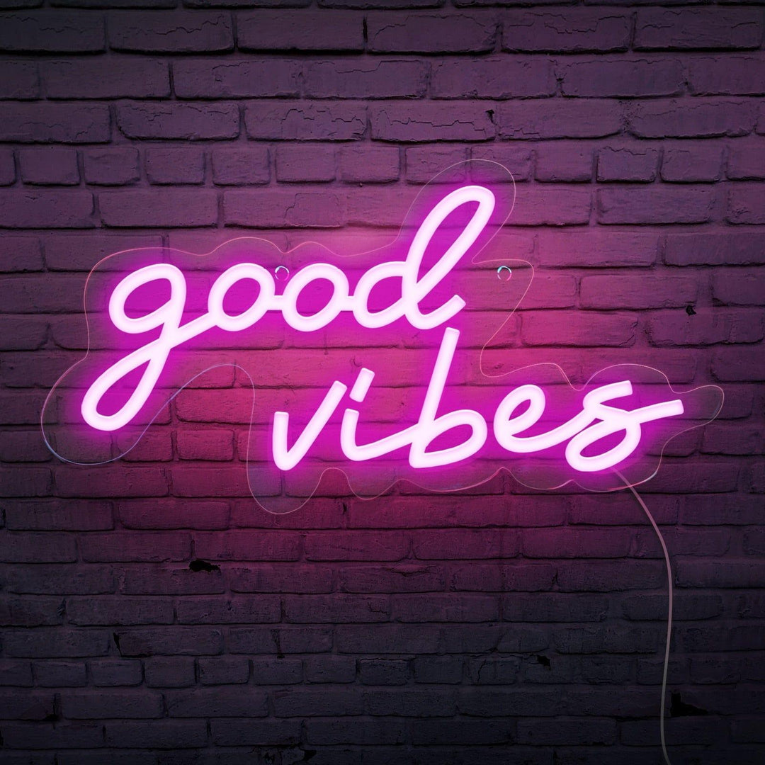 Good Vibes Neon Sign - Sickhaus