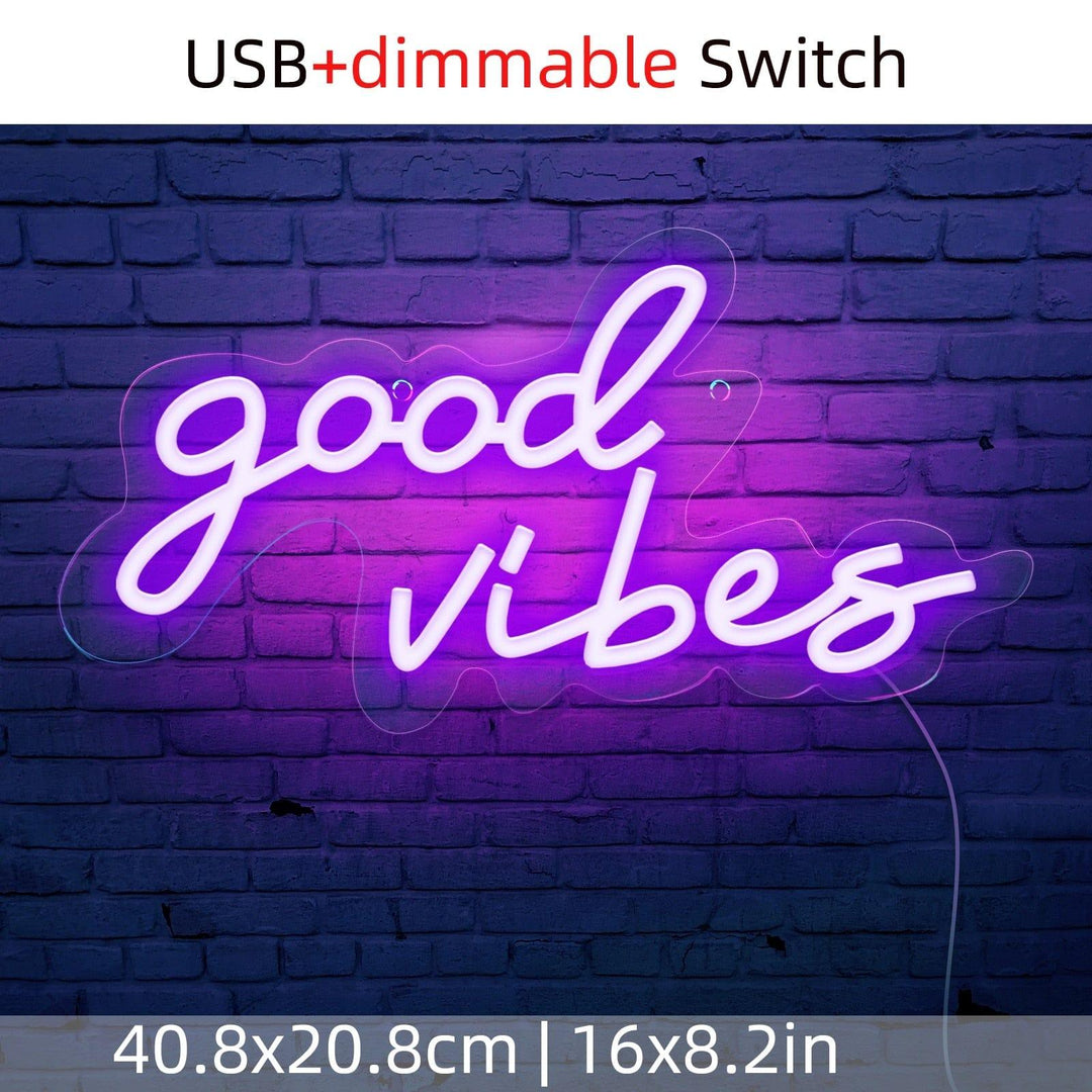 Good Vibes Neon Sign - Sickhaus