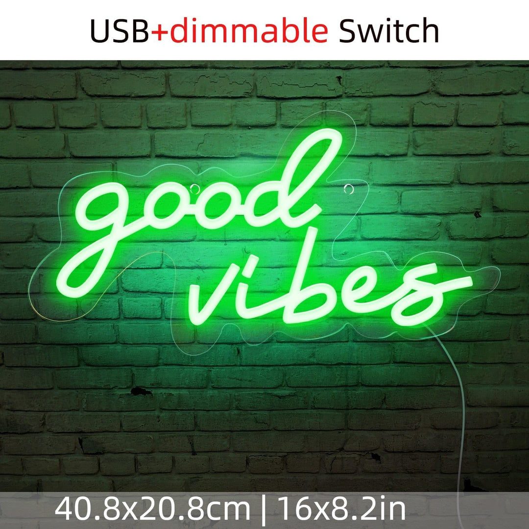 Good Vibes Neon Sign - Sickhaus