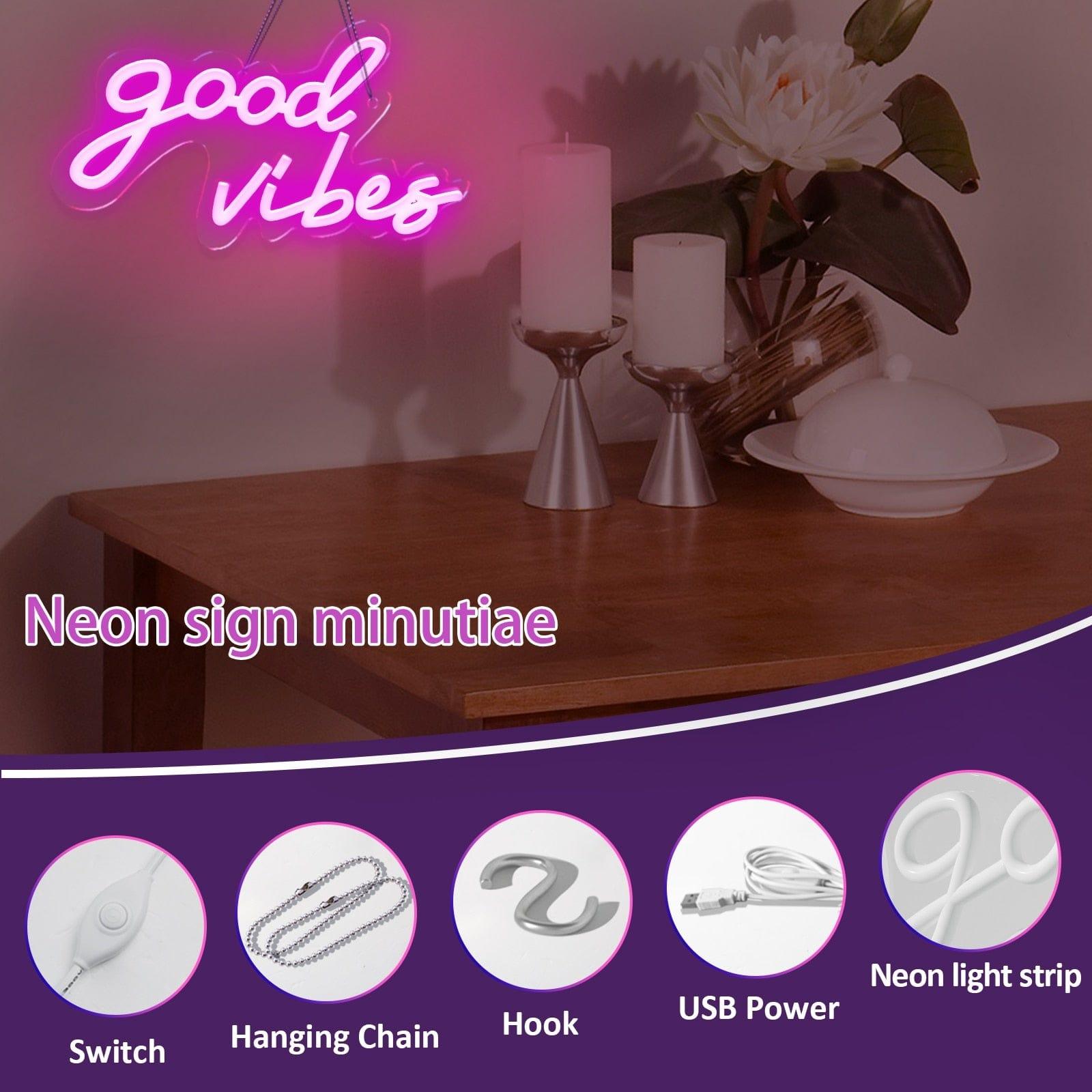 Good Vibes Neon Sign - Sickhaus