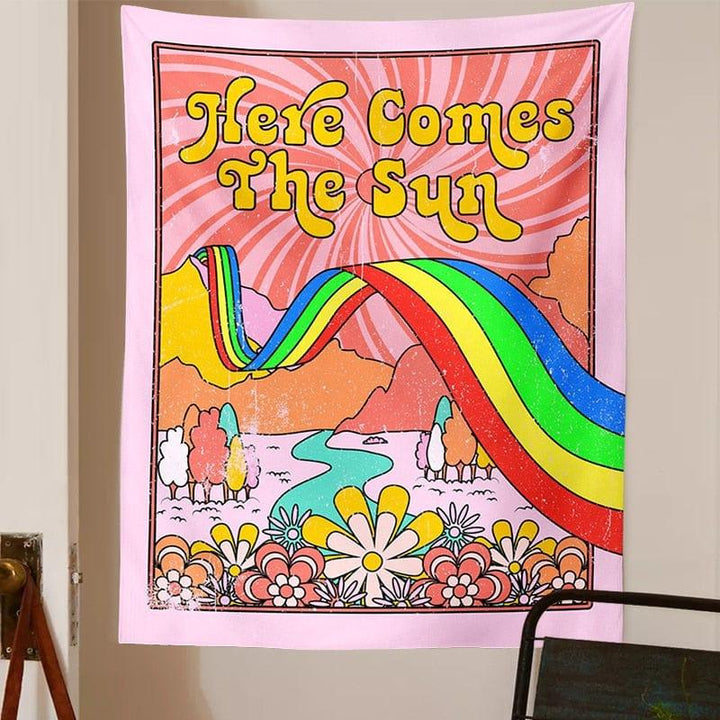 Here Comes The Sun Retro Tapestry - Sickhaus