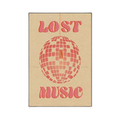 Lost In Music Sticker - Sickhaus