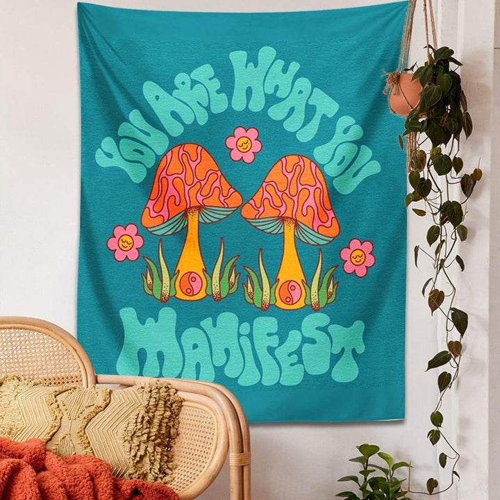 Manifest Mushroom Tapestry - Sickhaus