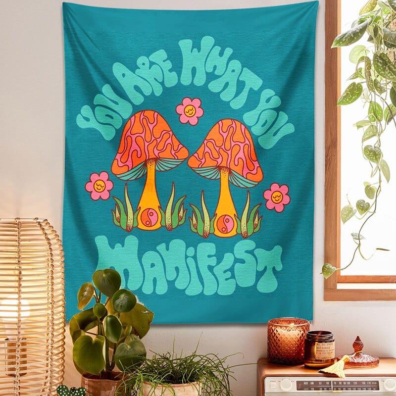 Manifest Mushroom Tapestry - Sickhaus