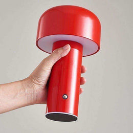 Mini Mushroom cordless table lamp in seven colour options