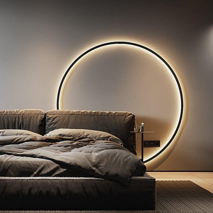 Minimalist LED Wall Ring Light - Sickhaus