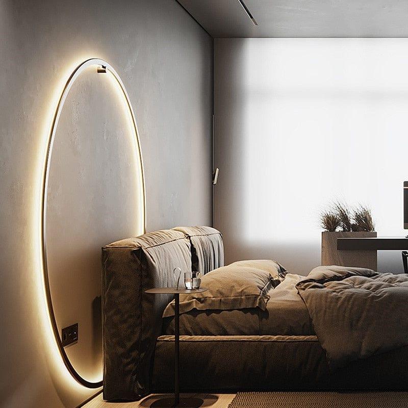 Minimalist LED Wall Ring Light - Sickhaus