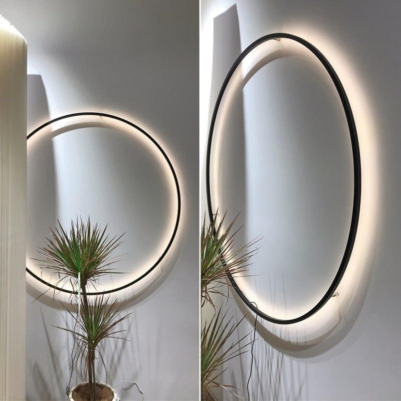 Minimalist LED Wall Ring Light - Sickhaus