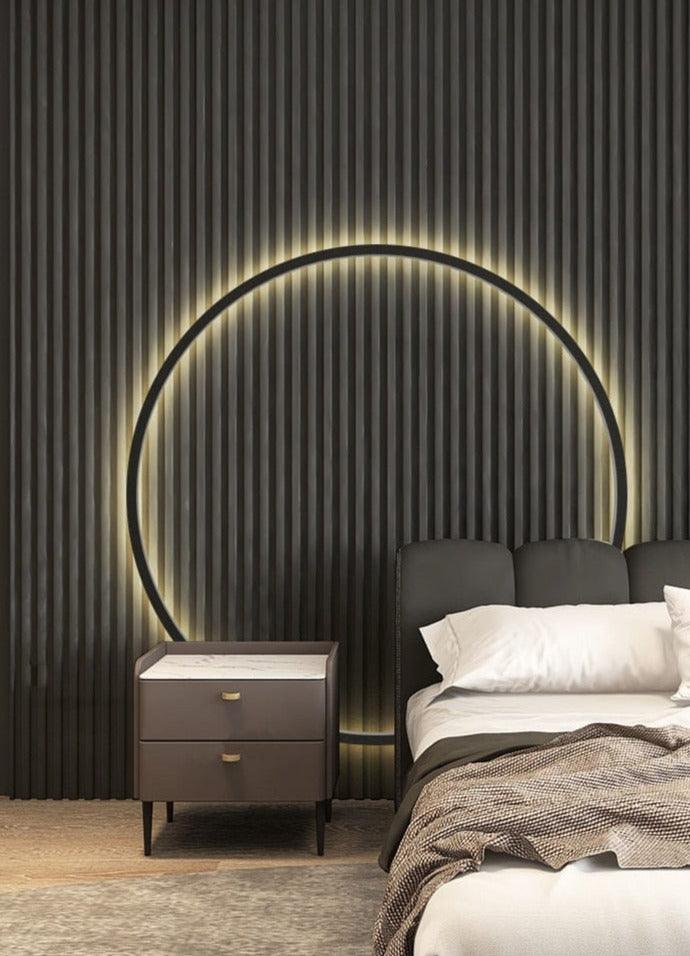 Minimalist LED Wall Ring Light - Sickhaus