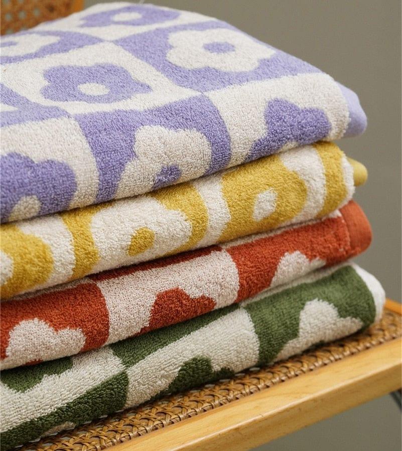 Phoebe Flower Towel (5 Colors) - Sickhaus