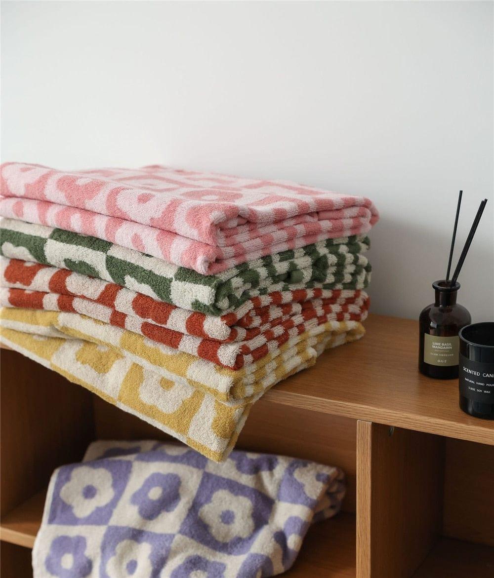 Phoebe Flower Towel (5 Colors) - Sickhaus