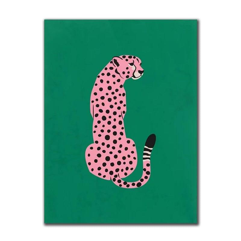 Pink Tiger Canvas Print - Sickhaus