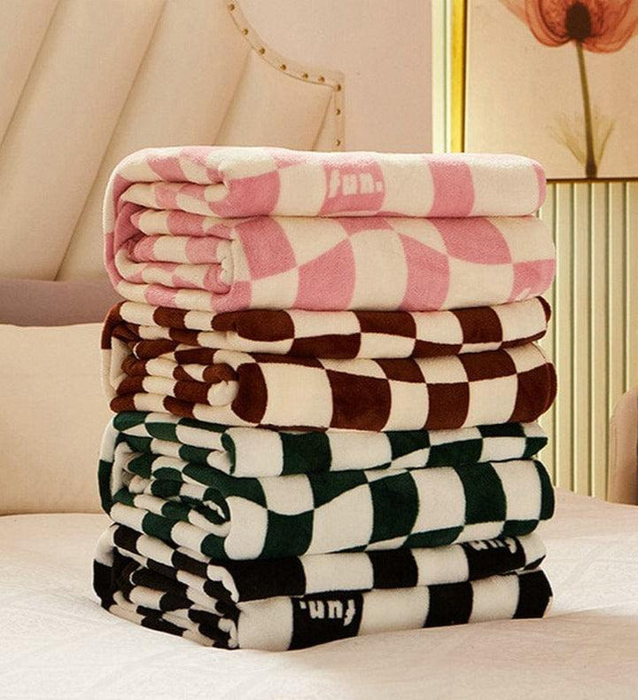 Retro Checkerboard Blankets - Sickhaus