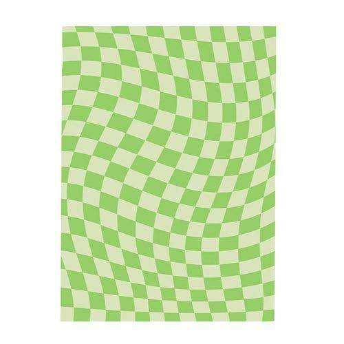 Retro Checkerboard Rug close product view