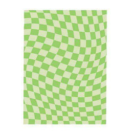 Retro Checkerboard Rug close product view