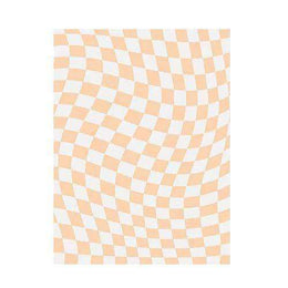 Retro Checkerboard Rug indoor styling view