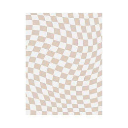 Retro Checkerboard Rug graphic floor pattern
