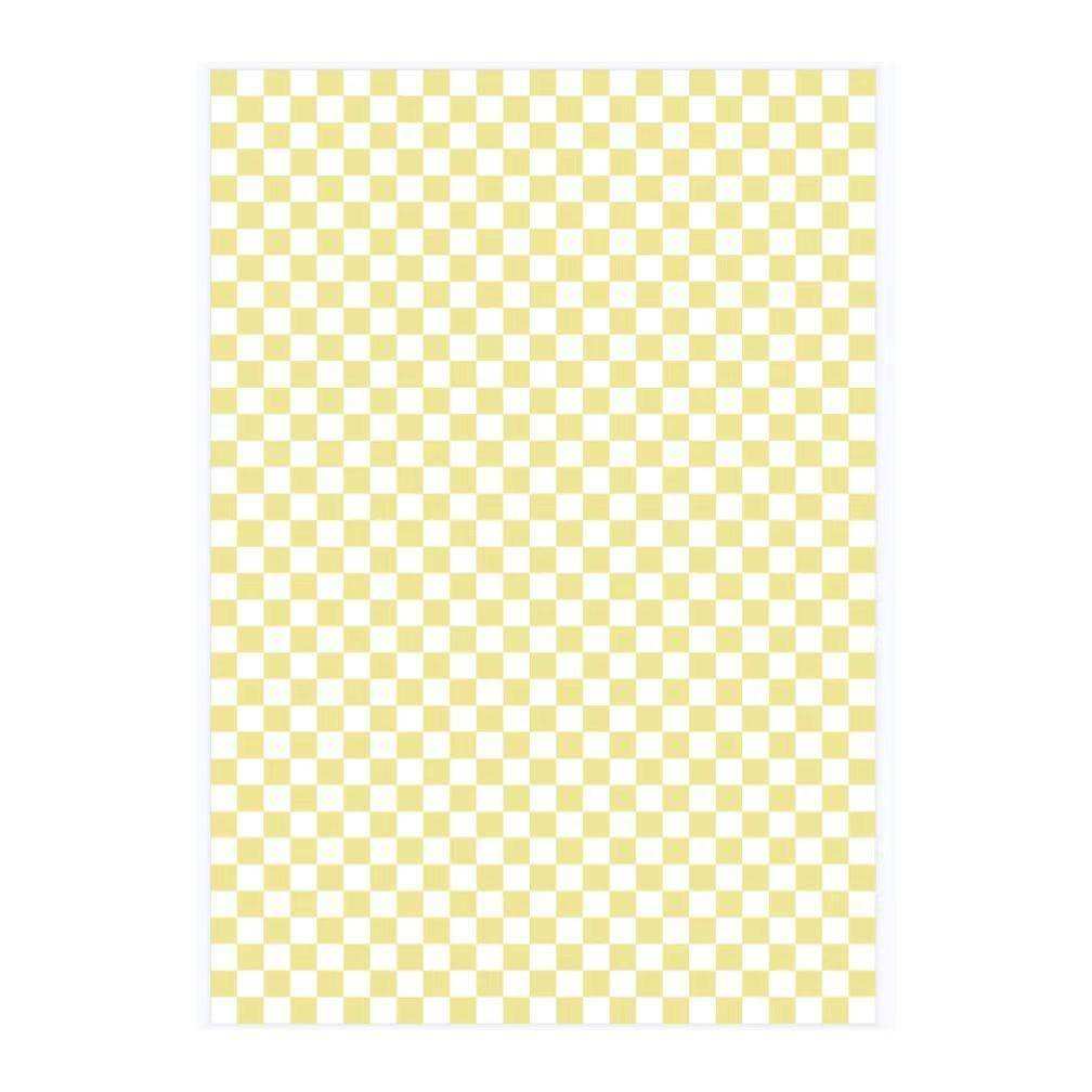 Retro Checkerboard Rug checker pattern detail