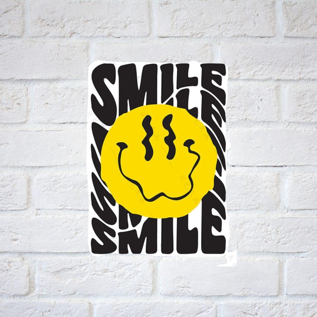 Smile Abstract Canvas Print - Sickhaus