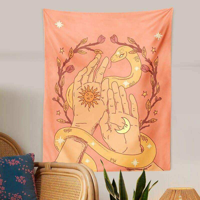 Polyester Sun & Moon Tapestry product detail