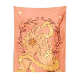 Sun & Moon celestial tapestry in a full product view