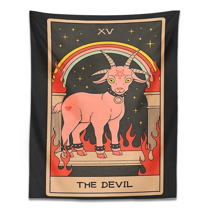 The Devil Tarot Tapestry - Sickhaus