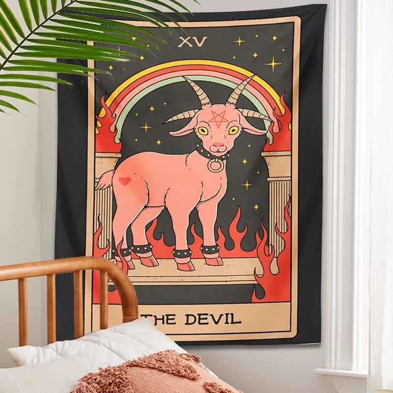 The Devil Tarot Tapestry - Sickhaus