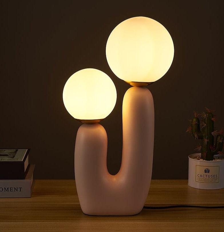 The Pink Cacti Lamp - Sickhaus - Quirky Home Accessories UK