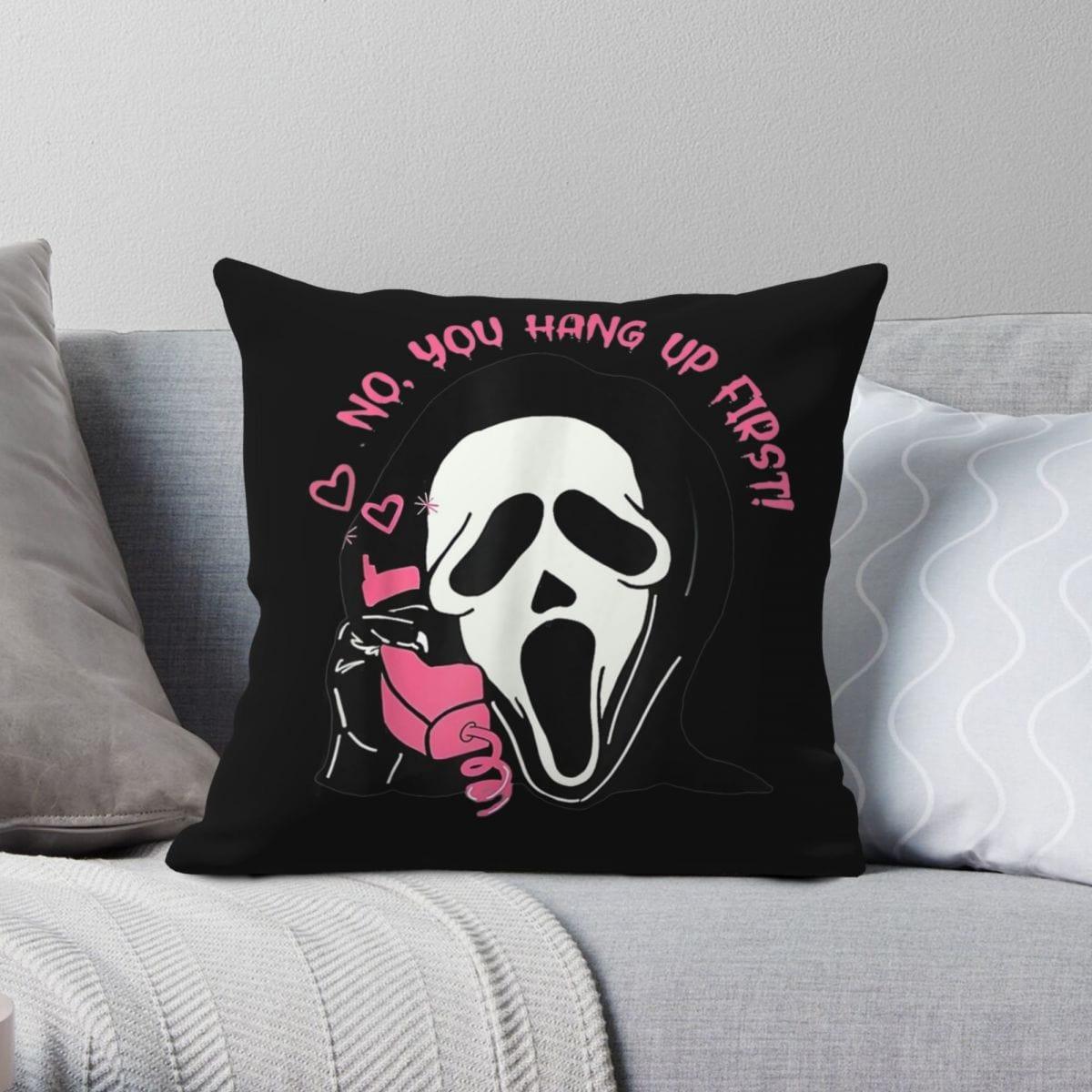 You Hang Up First Cushion Cover - Sickhaus